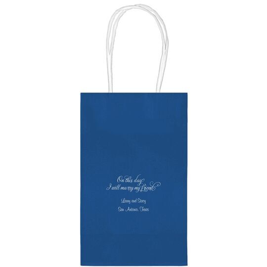Elegant On This Day Medium Twisted Handled Bags